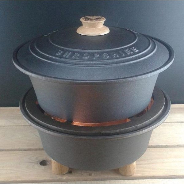 Cast Iron Outdoor / Garden Hob and Slow Cooker